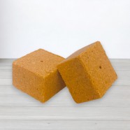 Кубик для макушатника з отвором 45х45х20 мм, слива